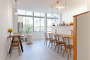 育っていくのが楽しみな可愛いカフェ 誰もが休める空間と優しい味の米粉のおやつ