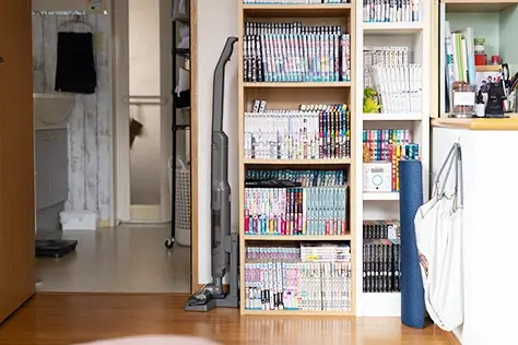 いつものカバン置き場