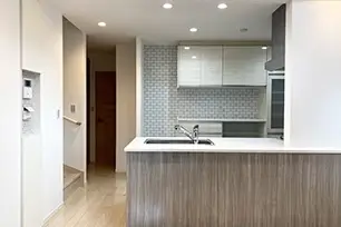 屋外洗濯機置き場造作