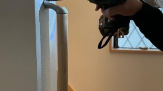 手すりのつけ外し