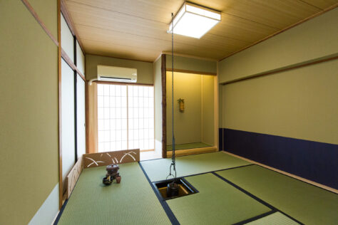 床の間のある茶室